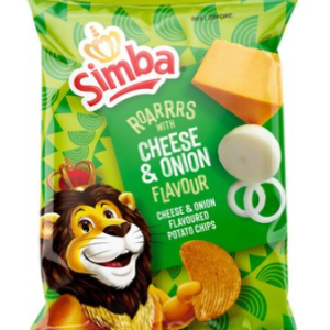 Simba Potato Chips 120g (Cheese & Onion)