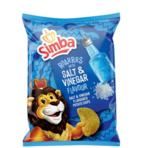 Simba Potato Chips 120g (Salt & Vinegar)